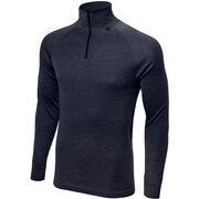 Underställströja herr med zip, dark navy Underställströja herr med zip, dark navy, hi-res